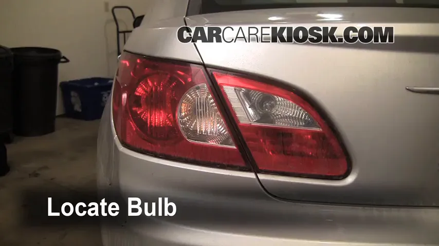 2007 Chrysler Sebring Limited 2.4L 4 Cyl. Lights Reverse Light (replace bulb)